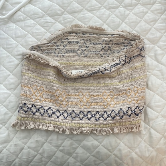 Urban Outfitters Embroided Tube Top - Picture 2 of 3